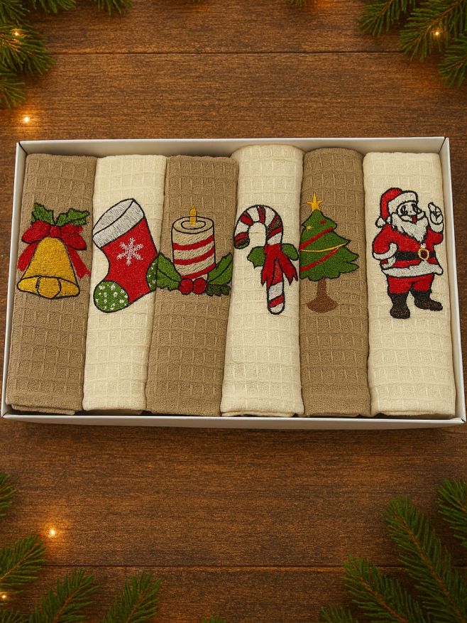 🎄✨ Vianočná nálada aj v kuchyni! ✨🎄 Naše vianočné utierky premenia každý kút domova na malé čarovné mestečko 🎁💫 Sú...