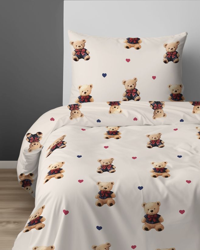 🧸 Obliečky Macko so srdiečkom – rozkošný dizajn pre detičky Doprajte svojim najmenším sladké sny v obliečkach Macko so...